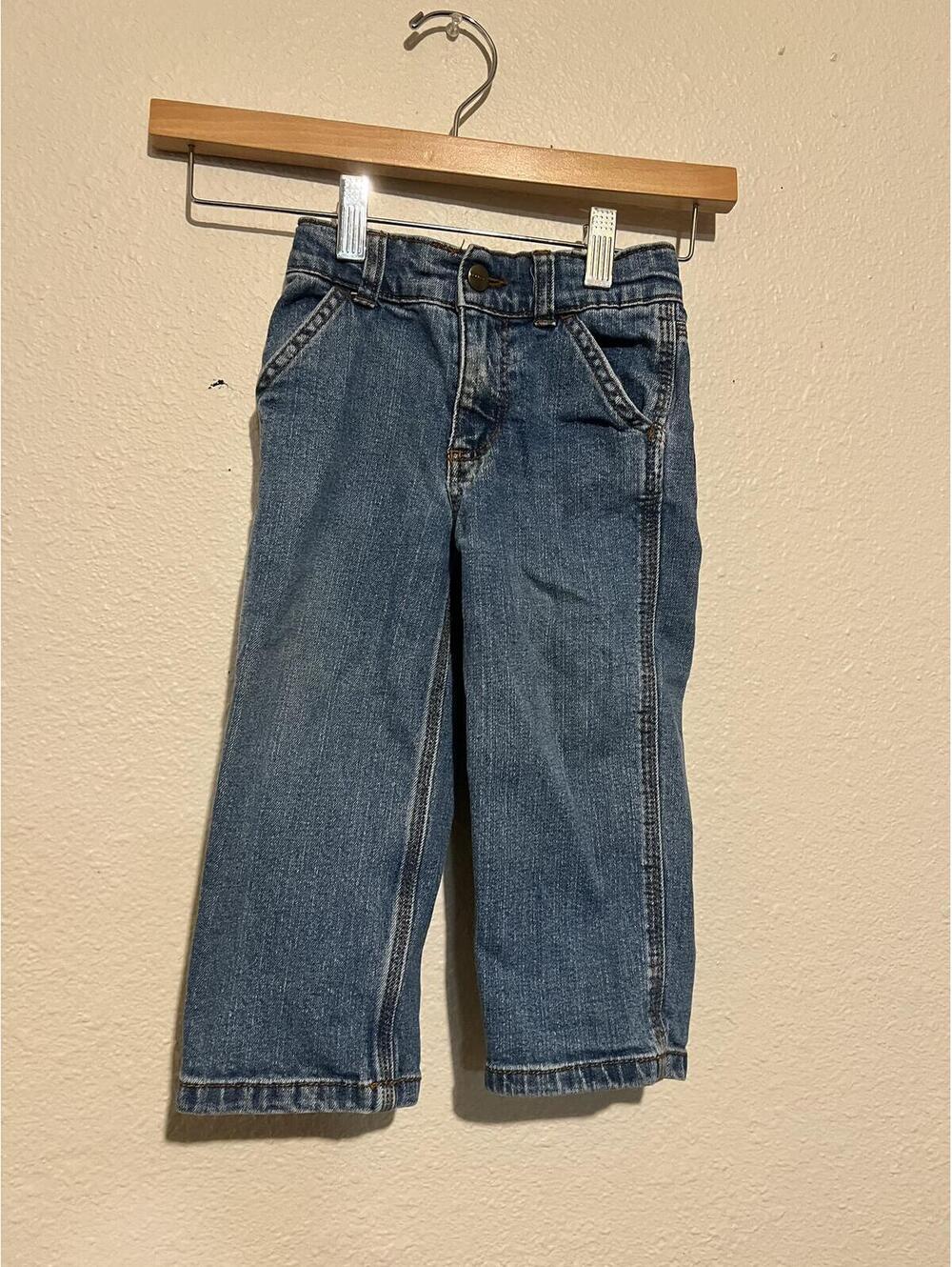 Carhartt Toddler Boys 2T Blue Denim Jeans